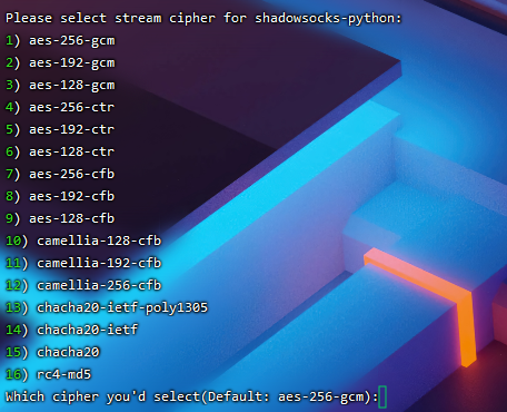 图片[3]-快速搭建一个自己的科学上网,搭建ss并开启bbr快速上网-明恒博客