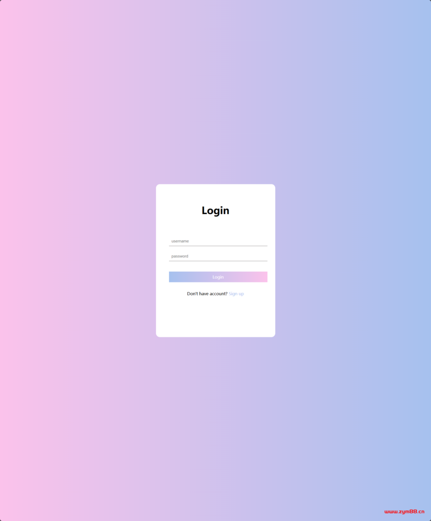 图片[1]-高颜值好看的八个HTML+CSS登录页面！附源码！-明恒博客