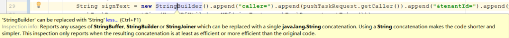 图片[2]-京东一面：为什么 IDEA 建议去掉 StringBuilder，而要使用 “+” 拼接字符串？-明恒博客
