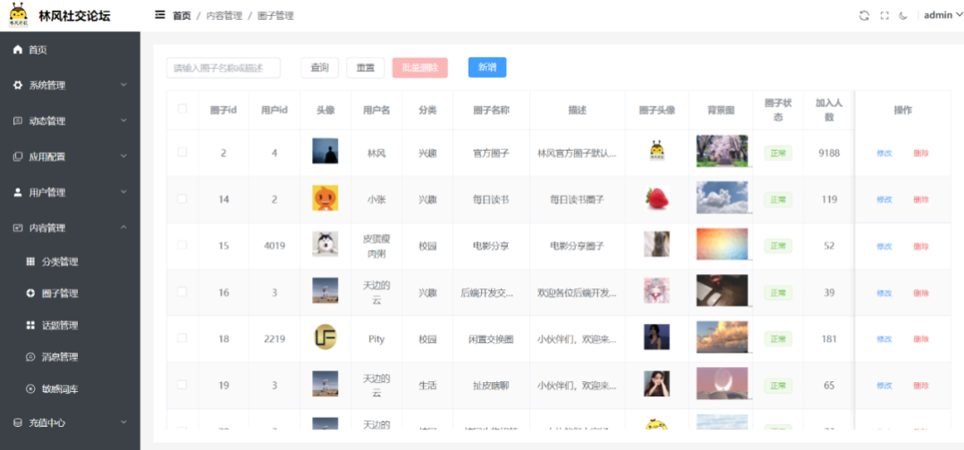 图片[6]-[开源] 多端适配社交圈子论坛 star 3k-明恒博客